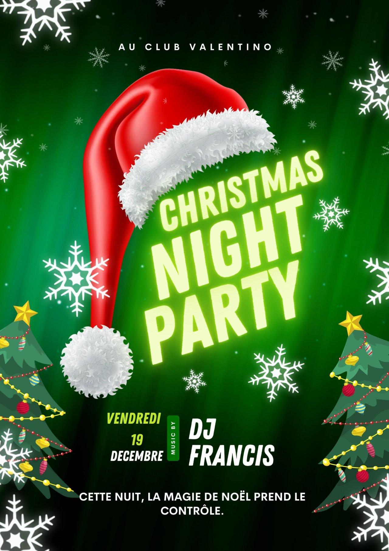 Image de l'évènement Christmas Night Party