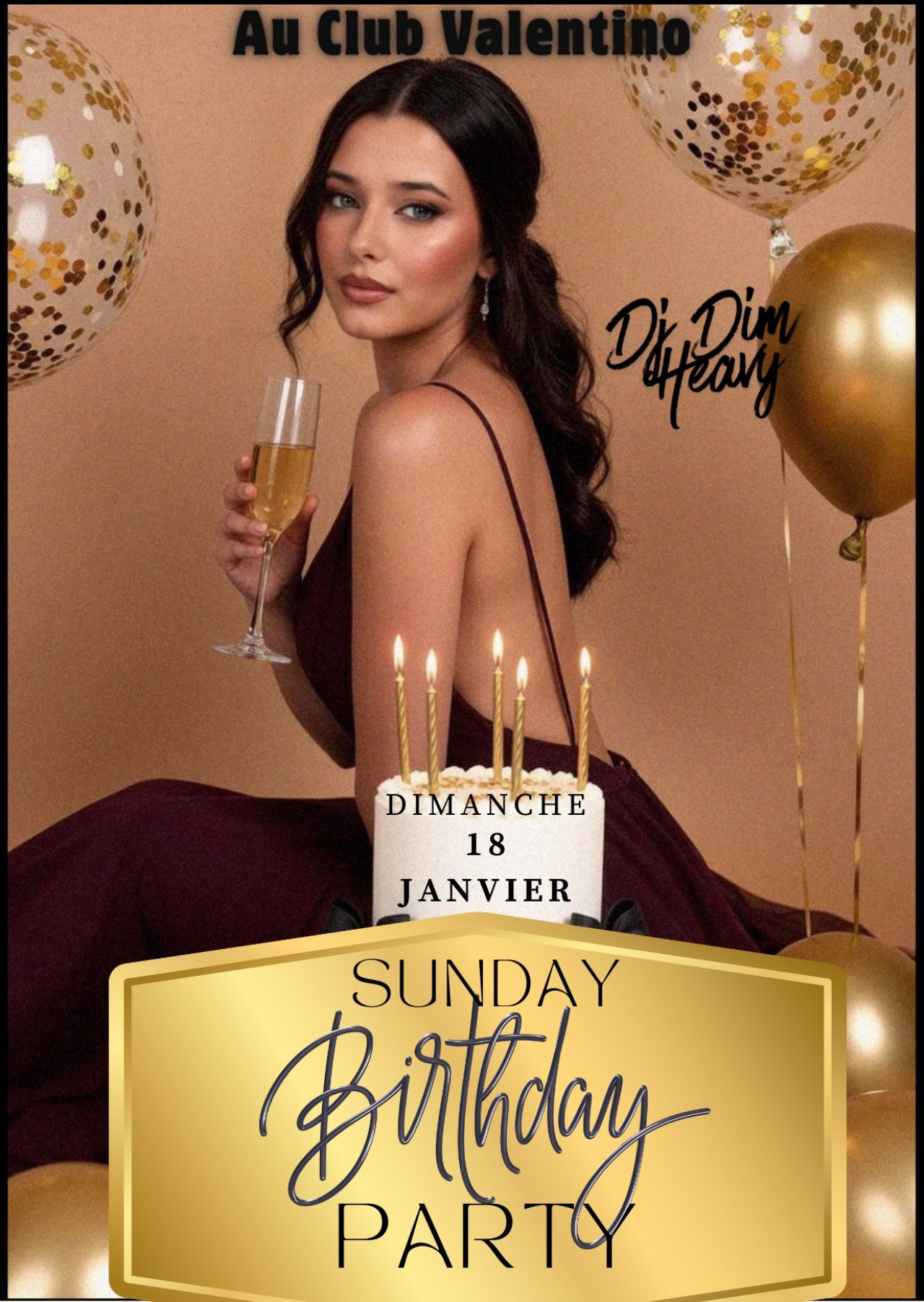 Image de l'évènement Sunday Birthday Party