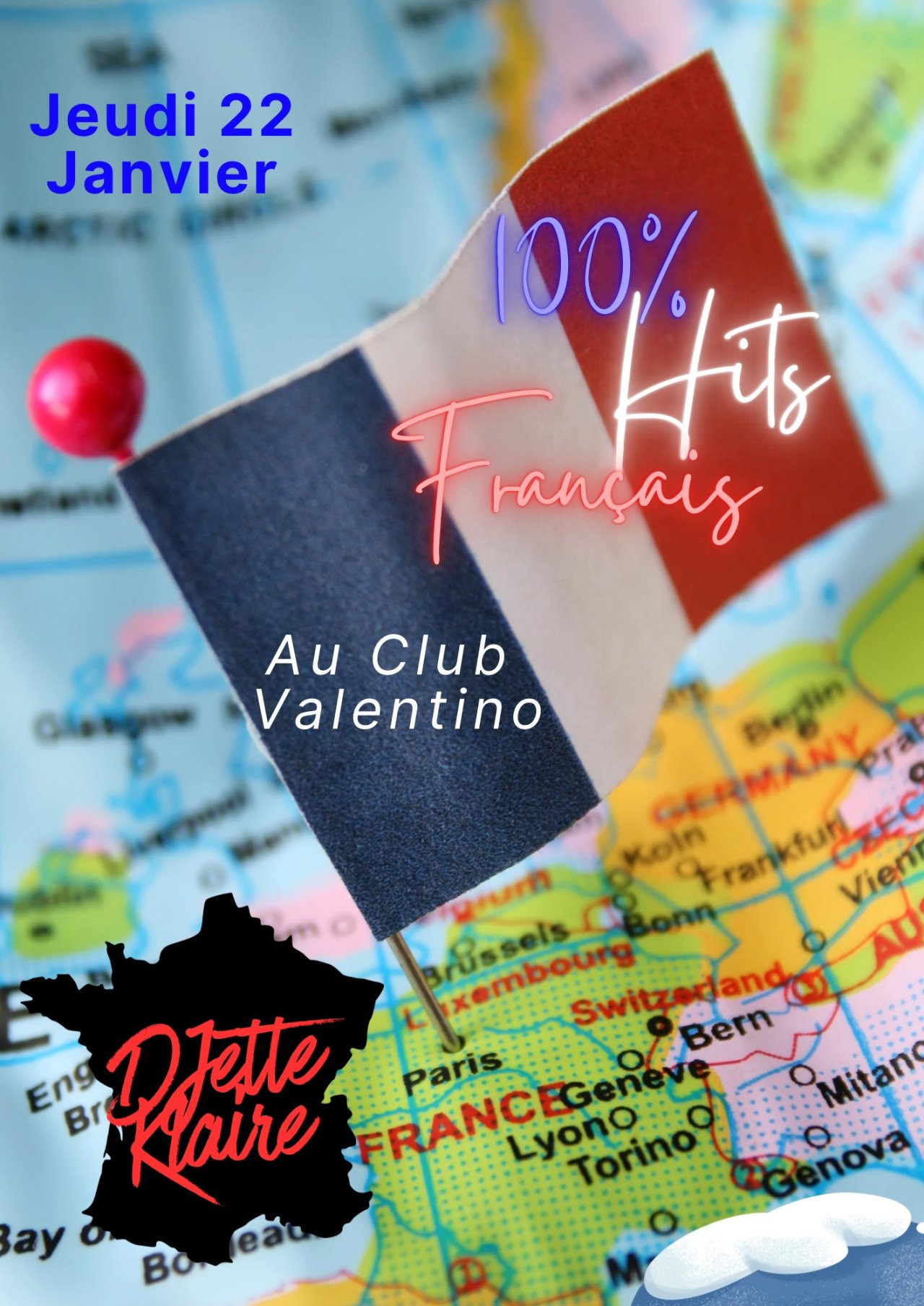 Image de l'évènement 100% Hits Français