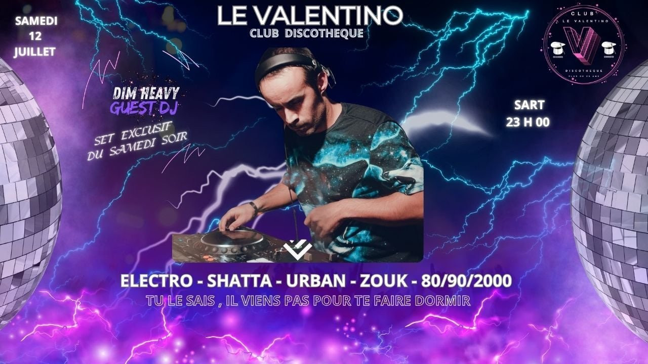 Soirée Evénement Au Valentino !!!