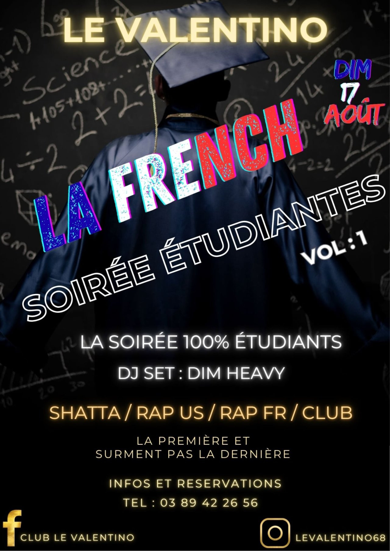 Image de l'évènement Soirée Etudiante !!!