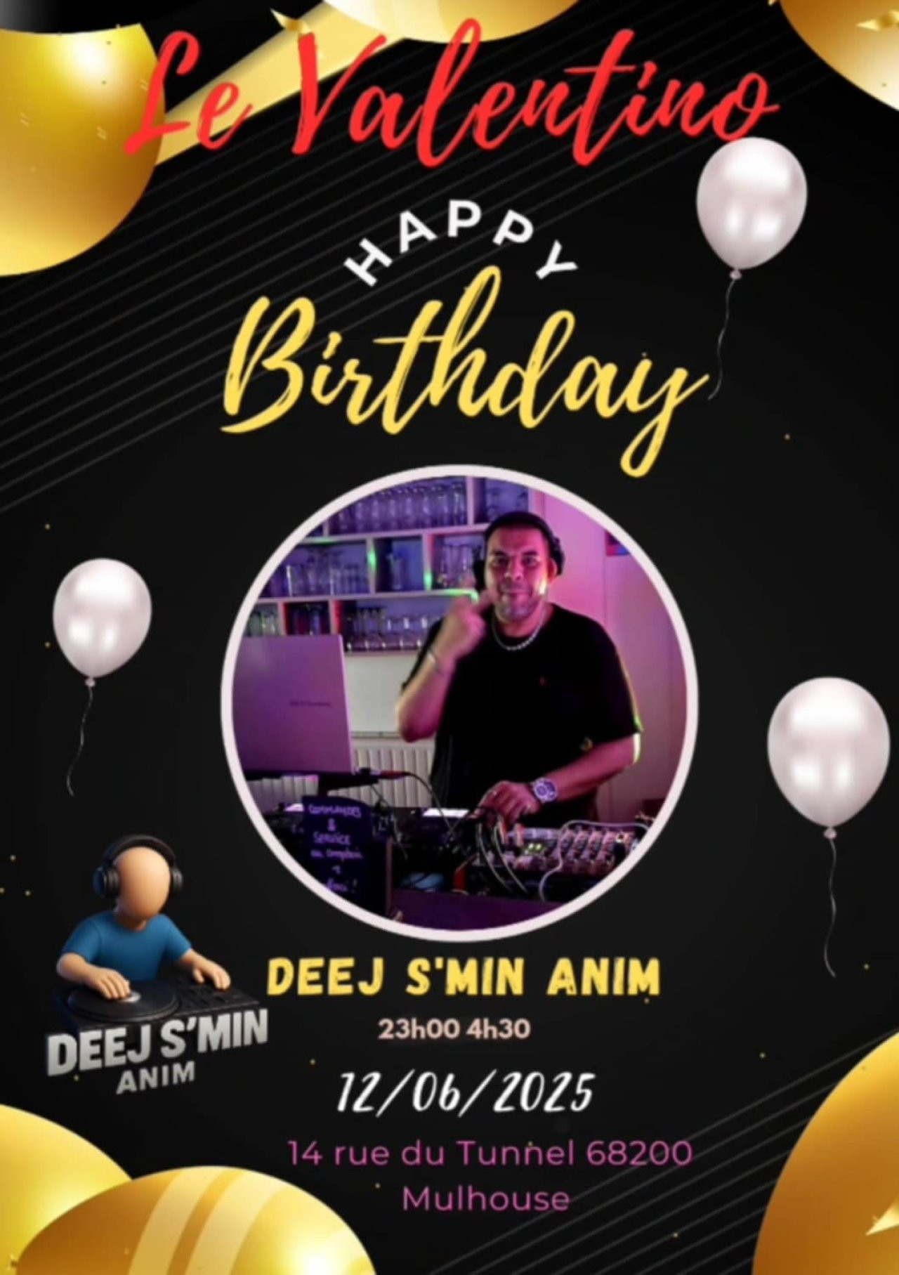 Anniversaire Deej S'min !!!