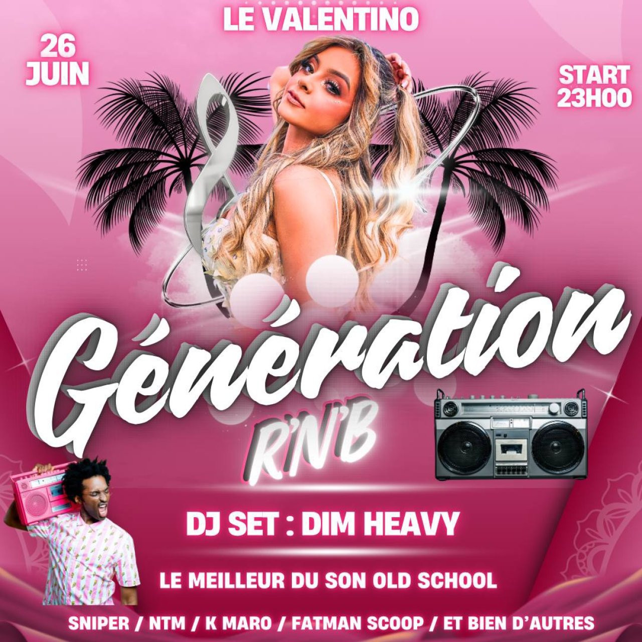 Image de l'évènement Soirée Génération!!!!
