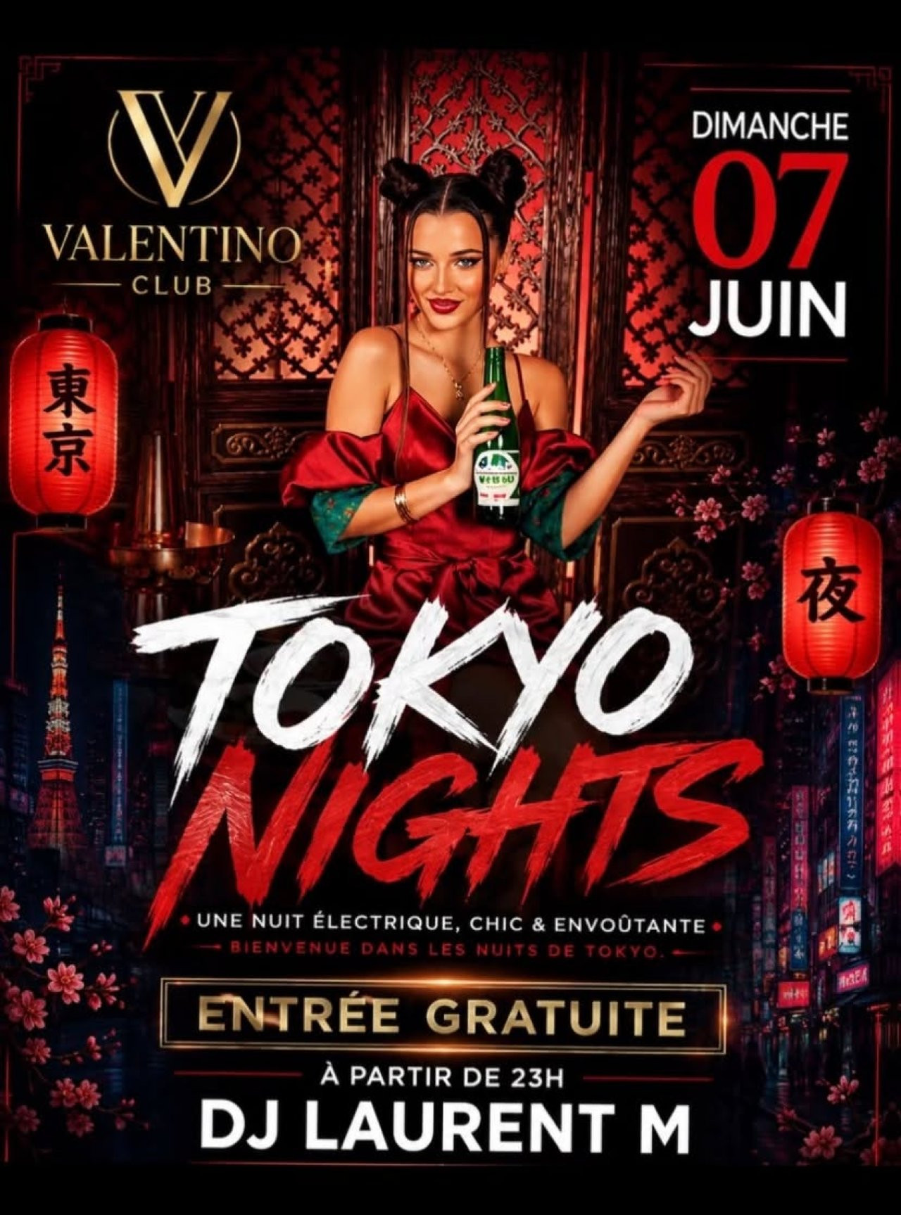 Tokio Night Au Valentino