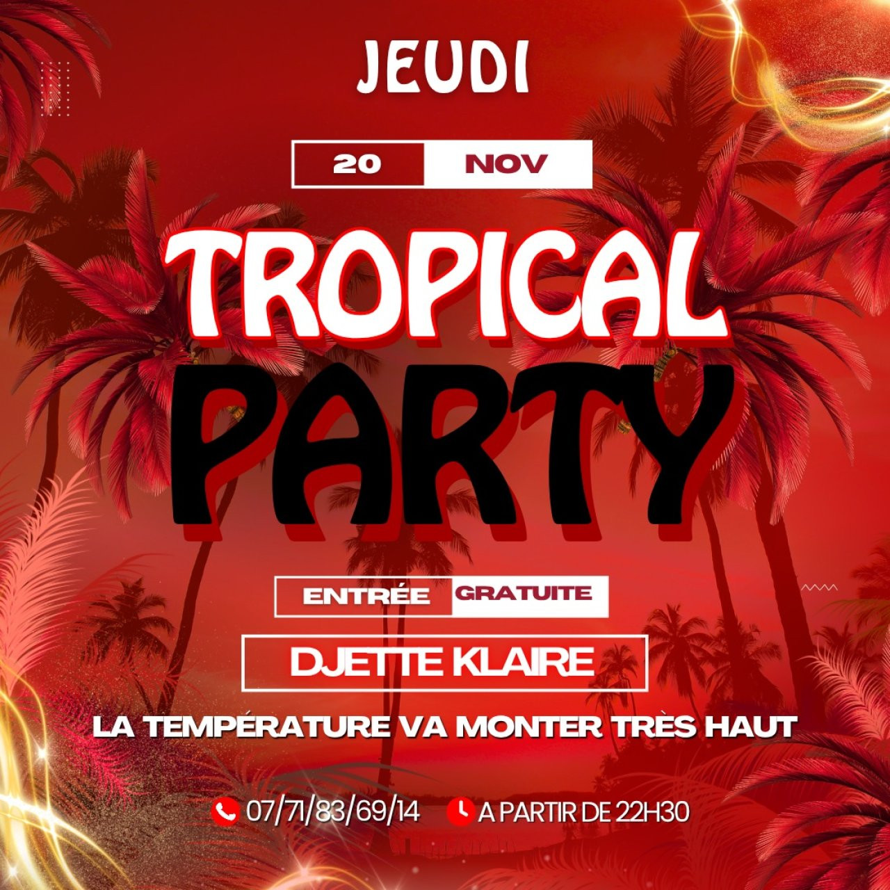 Tropical Party Au Valentino