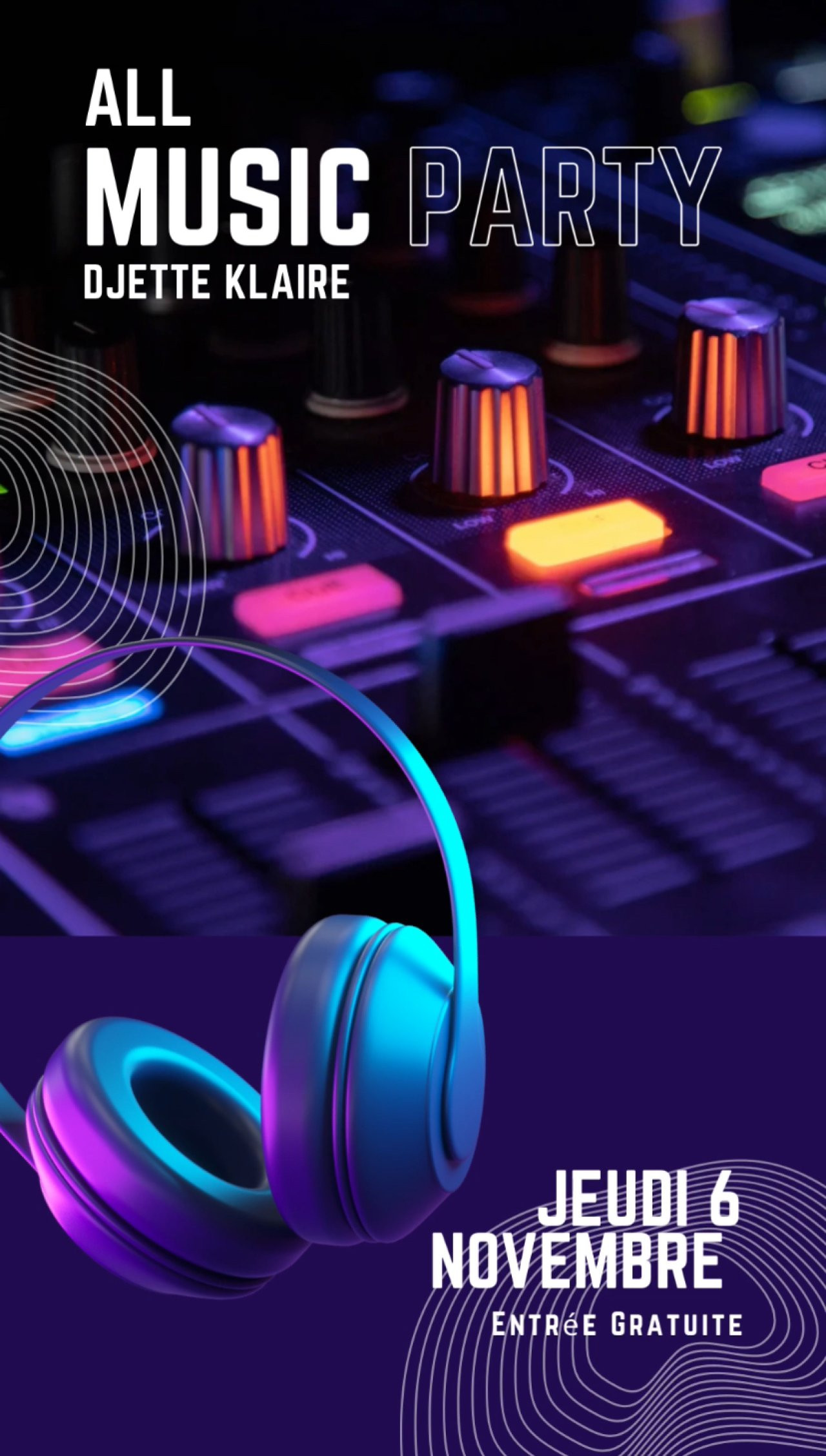 Image de l'évènement All Music Party