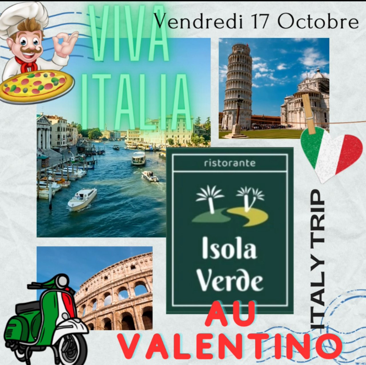 Image de l'évènement Soirée Italienne